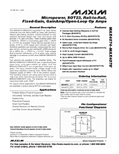 DataSheet MAX4077 pdf